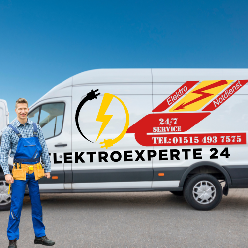 Modernes Firmenlogo für Sanitär in einfachem Stil mit Illustration in Kobaltblau und Weiß (7)